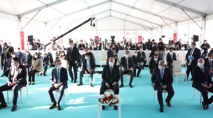 Erdoğan’ın katıldığı açılışta dikkat çeken hitap biçimi: Herkes ‘sayın’, Tunç Soyer ‘Belediye Başkanı’