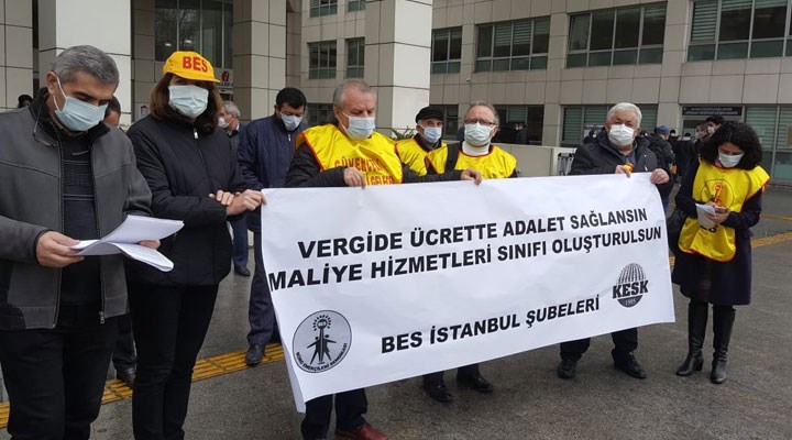 BES İstanbul Şubeleri: Adaletsiz vergi sistemine hayır!