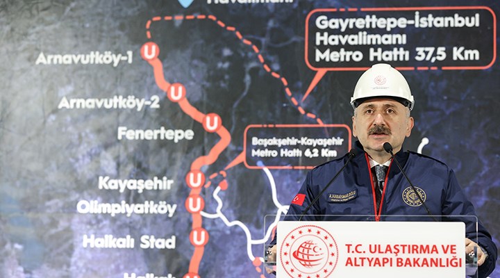 Bakan Karaismailoğlu: İstanbul'da iki raylı sistem hattı yapılacak