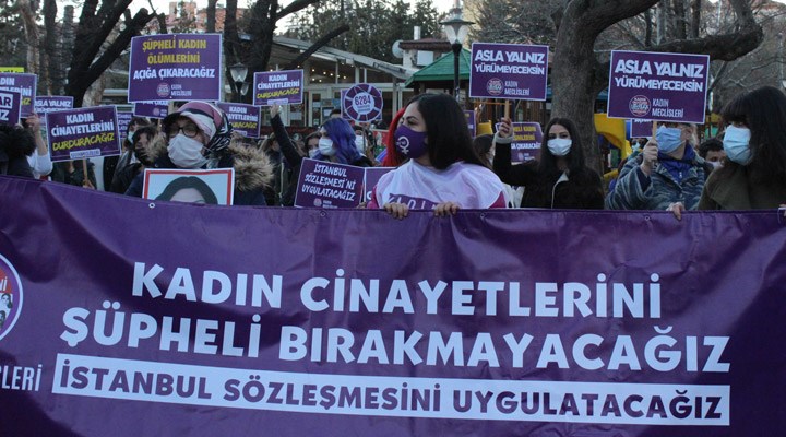 Kadınlar Türkiye genelinde sokağa çıktı: İstanbul Sözleşmesi'ni uygulatacağız