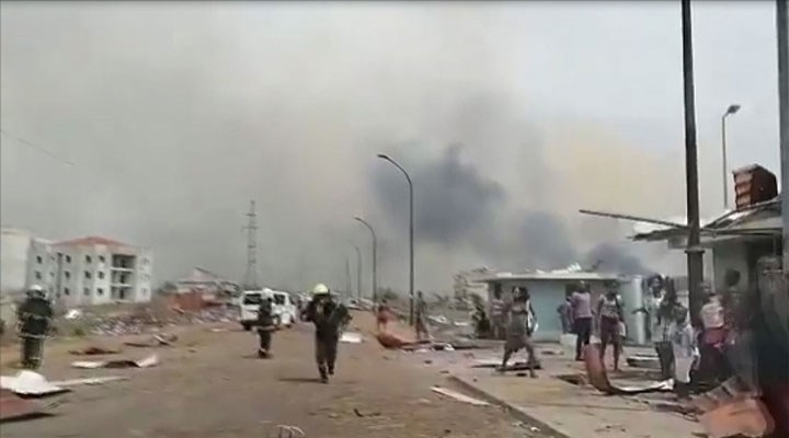 Ekvator Ginesi’nde askeri kışlada patlama:Ölü sayısı 30'a yükseldi