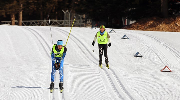 Kayaklı Koşu Türkiye Şampiyonası Bolu'da başladı