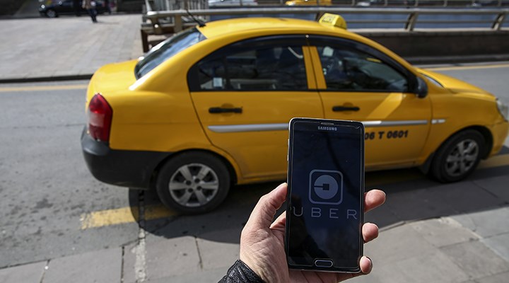 Uber Ankara'da da sarı taksiyle hizmet vermeye başladı