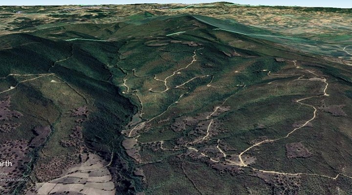 Şahin Dağları'nda altın tahribatı: Kazdağları'nın 5 katı büyüklüğünde