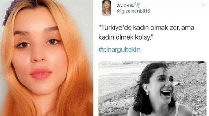 Eren Yıldız tarafından katledilen Gizem Canbulut'un kadın cinayetleriyle ilgili paylaşımları ortaya çıktı
