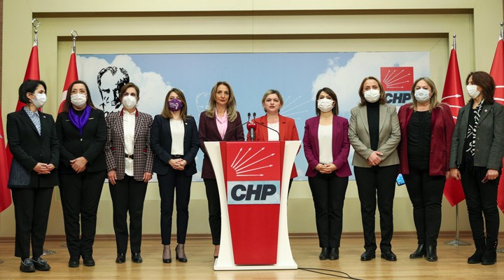 CHP'li kadın yöneticiler: İstanbul Sözleşmesi'nden çekilme kararını tanımıyoruz