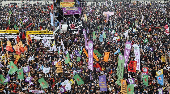 Newroz mesajı direniş oldu