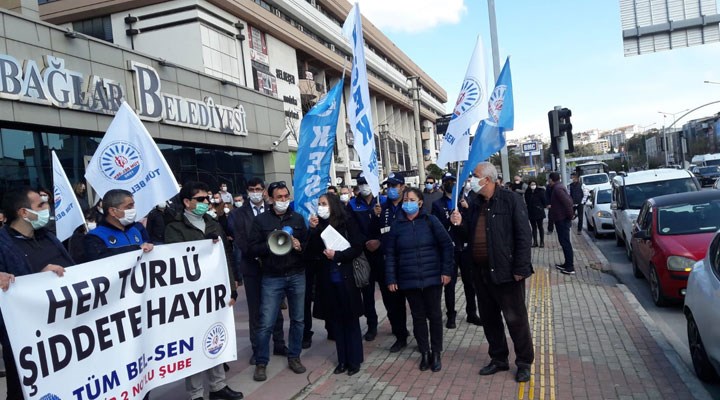 Karabağlar Belediyesi zabıtalarına saldırıya kınama