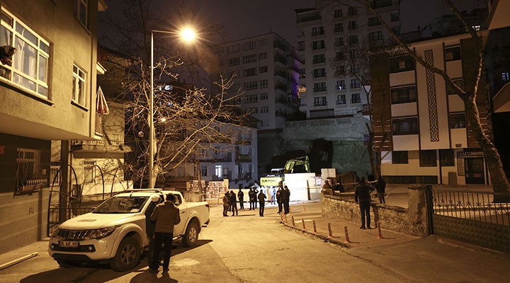 Ankara'da, temeli kayan apartman nedeniyle 21 bina boşaltıldı