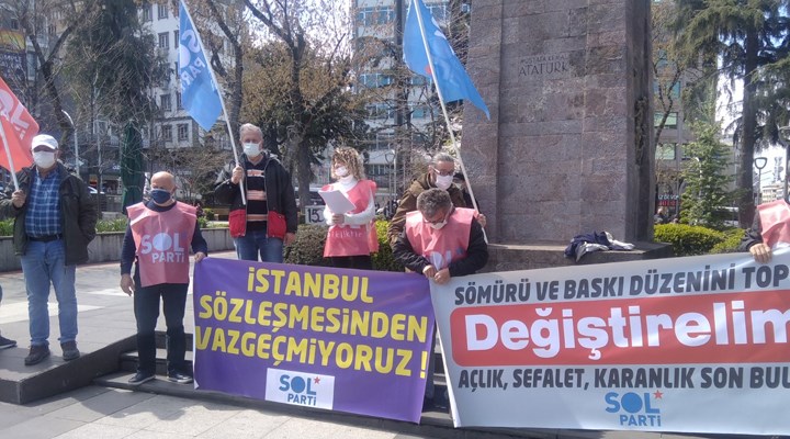 SOL Parti Trabzon: 'Ölmek istemiyoruz’dan Cumhurbaşkanına hakaret çıkaran yargıyla mücadelemiz sürecek