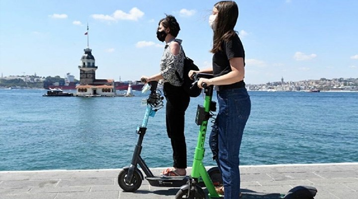 Elektrikli scooter yönetmeliği Resmi Gazete'de: 'Akrobatik hareketler yapmak' yasaklandı