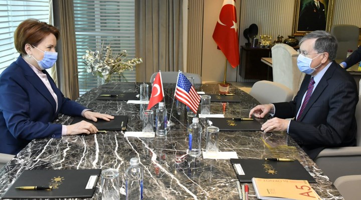 Akşener, ABD Büyükelçisi ile görüştü