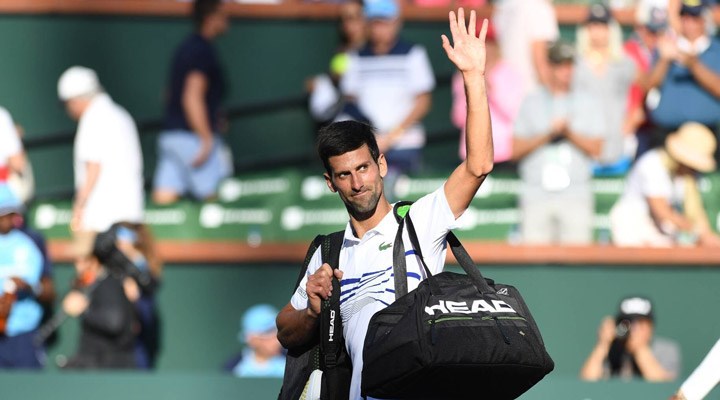 Djokovic'ten Monte Carlo Tenis Turnuvası'na erken veda