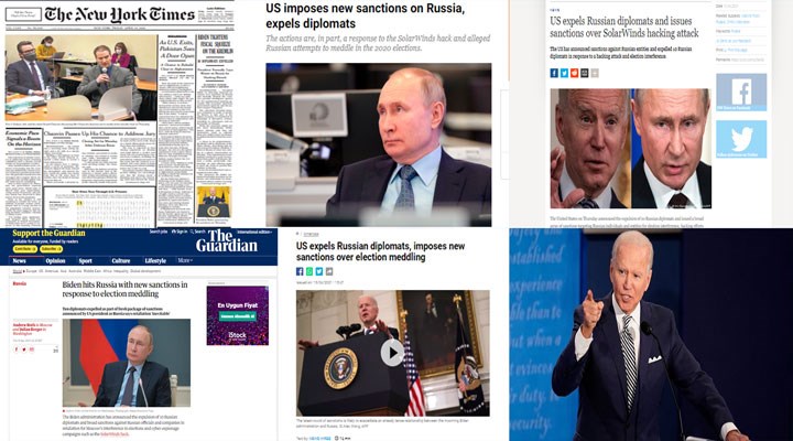 ABD’nin Rusya’ya uyguladığı yaptırımlar dünya basınında nasıl yankı buldu?
