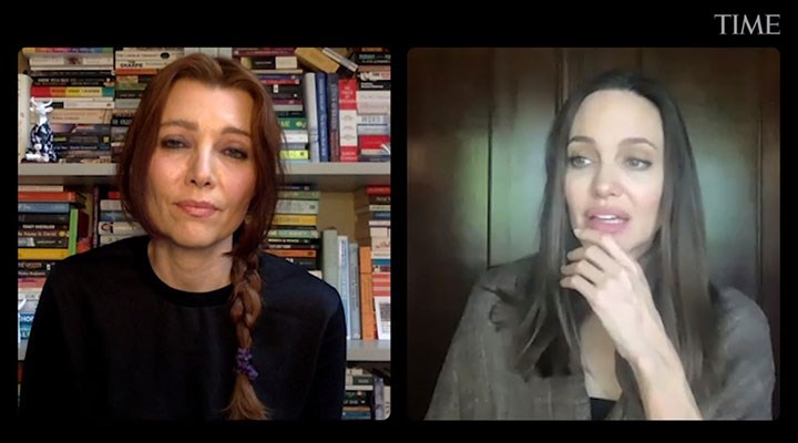 Angelina Jolie, Elif Şafak'a Türkiye'nin İstanbul Sözleşmesi'nden çekilmesini sordu
