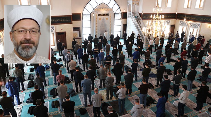 Diyanet Başkanı Erbaş: Kapanma günlerinde camilerde cemaatle namaz kılınacak
