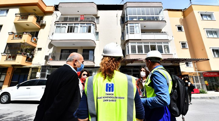 İzmir’de 100 mühendis yapı stoku envanteri için sahada