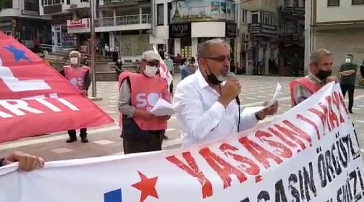Amasya SOL Parti’den 1 Mayıs eylemi: Tam kapanma için tam destek şart