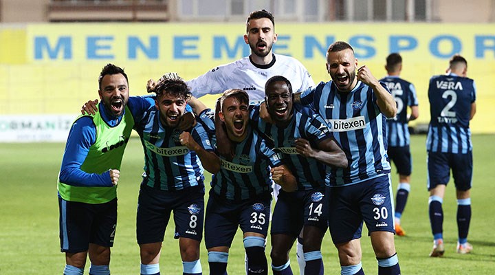 Adana Demirspor ve Giresunspor, Süper Lig'e yükseldi