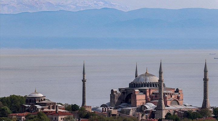 Havası temizlenen İstanbul'dan Uludağ'ın zirvesi görüldü