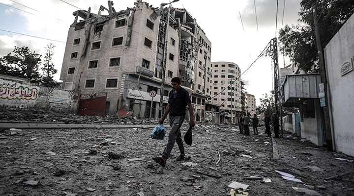 BM: İsrail'in Gazze'ye yönelik saldırıları nedeniyle 38 binden fazla Filistinli yerinden edildi