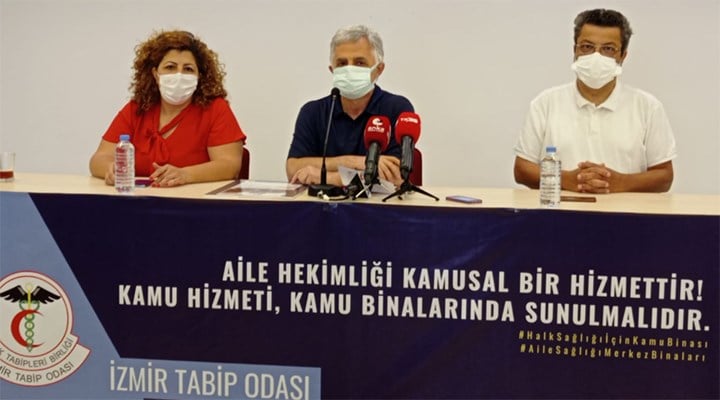 İzmir'de aile hekimlerinden kamu binası talebi