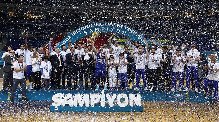 ING Basketbol Süper Ligi'nde şampiyon Anadolu Efes