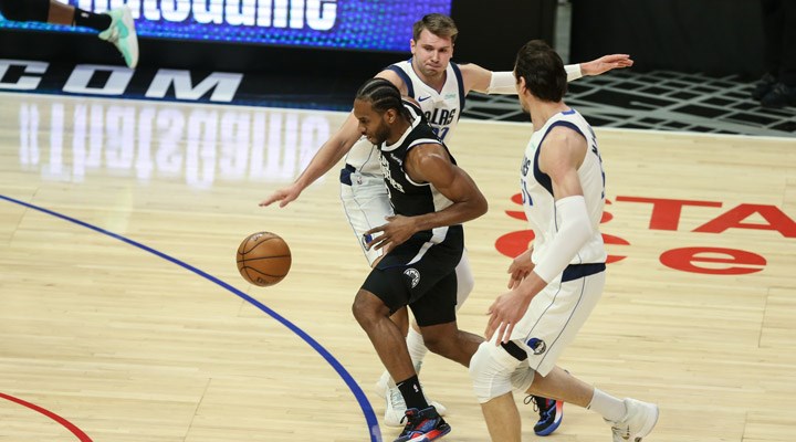NBA play-off'larında yarı finale kalan son takım Los Angeles Clippers oldu