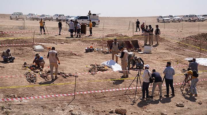 Musul'da IŞİD'in katlettiği 500 kişilik iki toplu mezar bulundu