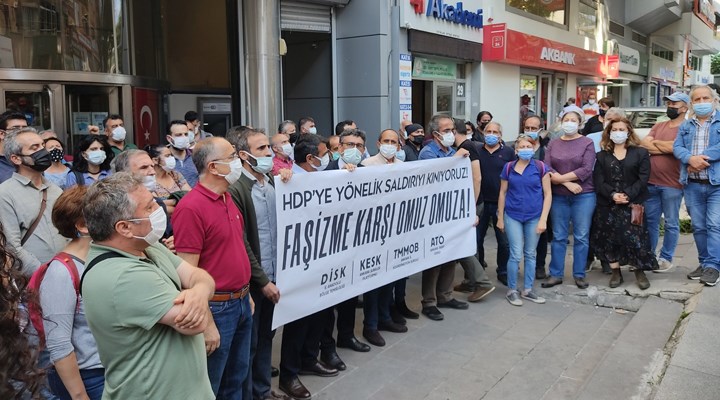 Ankara'da emek ve meslek örgütlerinden Deniz Poyraz’ın katledilmesine tepki