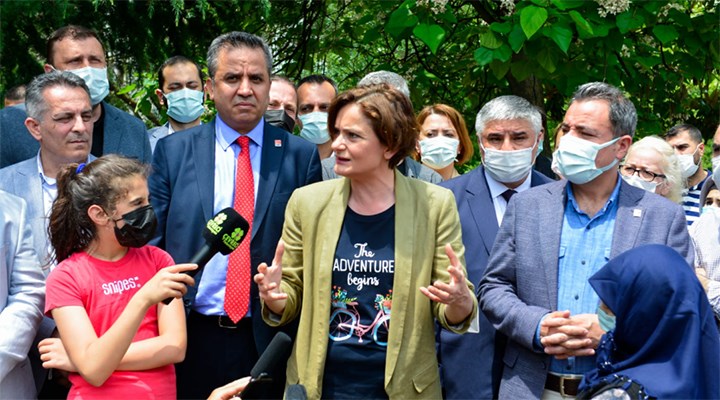Kaftancıoğlu'ndan Esenler Belediyesi'nin yıkmak istediği parka ziyaret