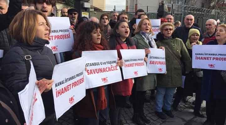 SOL Parti: Yaşam ve bağımsızlık için Kanal İstanbul'a geçit vermeyelim
