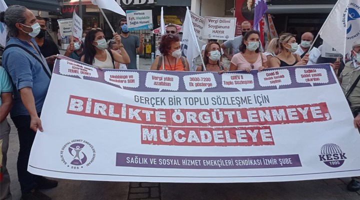 SES İzmir Şubesi taleplerini açıkladı: Gerçek toplu sözleşme için mücadeleye