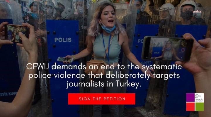 Gazetecilikte Kadın Koalisyonu'ndan "gazetecilere polis şiddetine karşı" imza kampanyası