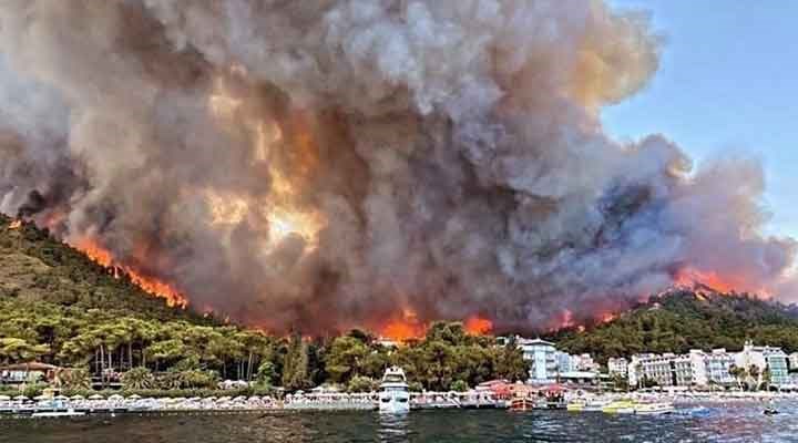 Marmaris'teki yangını çıkardığı iddia edilen çocuklar: "Kitap yakıyorduk, alevler çoğaldı"