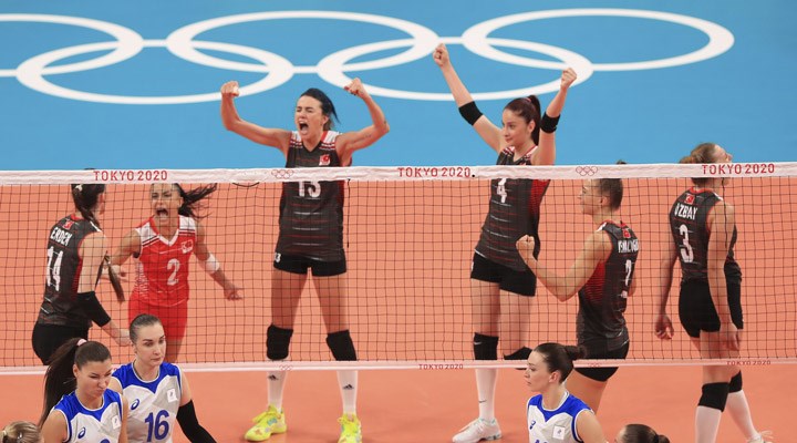 A Milli Kadın Voleybol Takımı, Rusya'yı yendi: Çeyrek finalde rakip Güney Kore