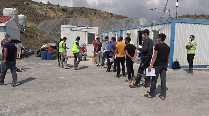 Kırıkkale'de YHT şantiyesinde koronavirüs alarmı: 7 işçi karantinaya alındı