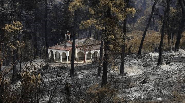 Yunanistan'da yangın sürüyor: 750 bin dönüm ormanlık alan ve tarım arazisi kül oldu