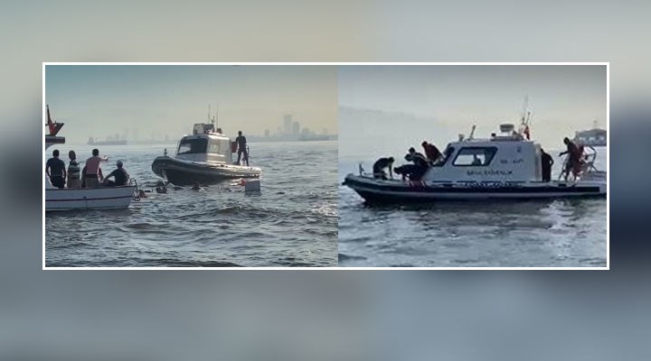 Sahil güvenlik, bir balıkçı teknesine çarpıp batmasına neden oldu: Yurttaşlar tepki gösterdi