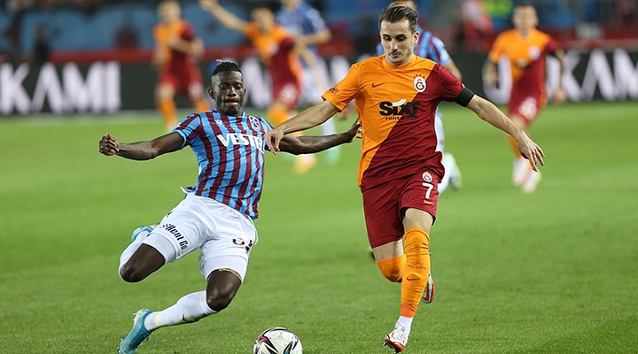 Galatasaray ile Trabzonspor 2-2 berabere kaldı