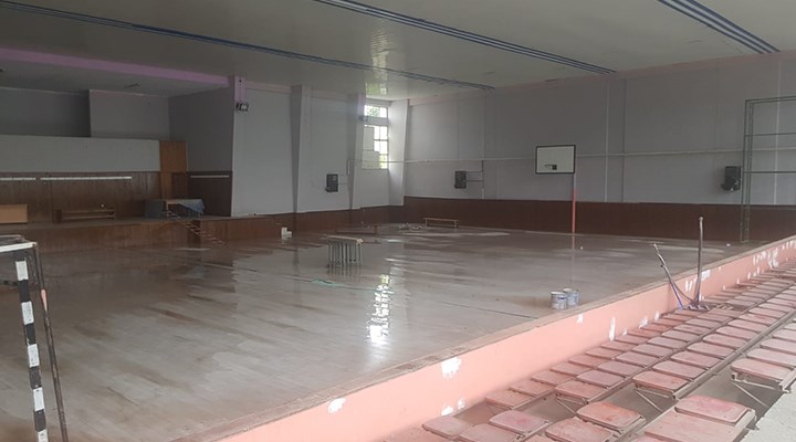 Samsun'da sağanak nedeniyle 2 okulu su bastı