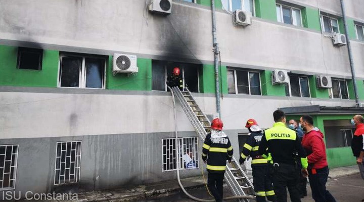 Romanya'da hastanede yangın: En az 9 can kaybı
