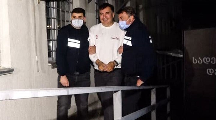 Gürcistan’da tutuklanan Saakaşvili açlık grevinde