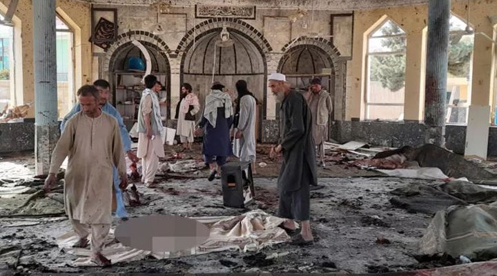 Afganistan'da Şii camisinde bombalı saldırı: Ölü ve yaralı sayısı 100'ün üzerinde!