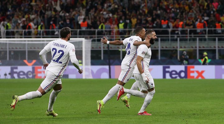 UEFA Uluslar Ligi şampiyonu Fransa oldu
