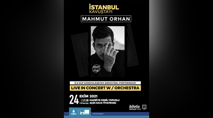 İstanbul Kavuştayı: Mahmut Orhan Live in Concert W/Orchestra Harbiye Açık Hava’ya konuk oluyor!