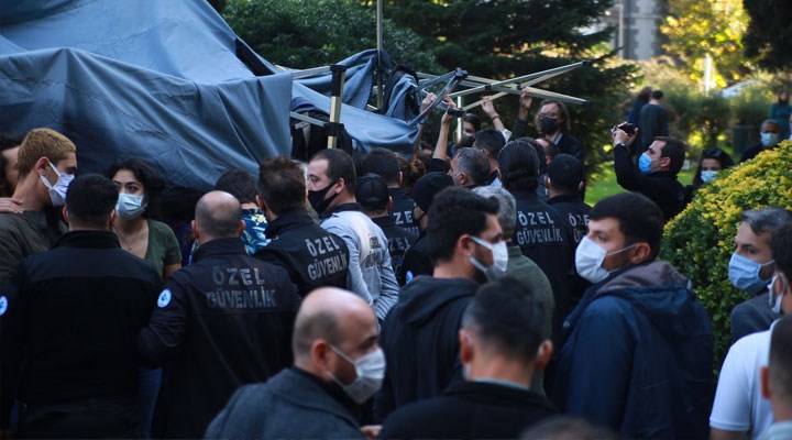 Boğaziçi Üniversitesi'nde öğrencilere müdahale: 42 öğrenci serbest