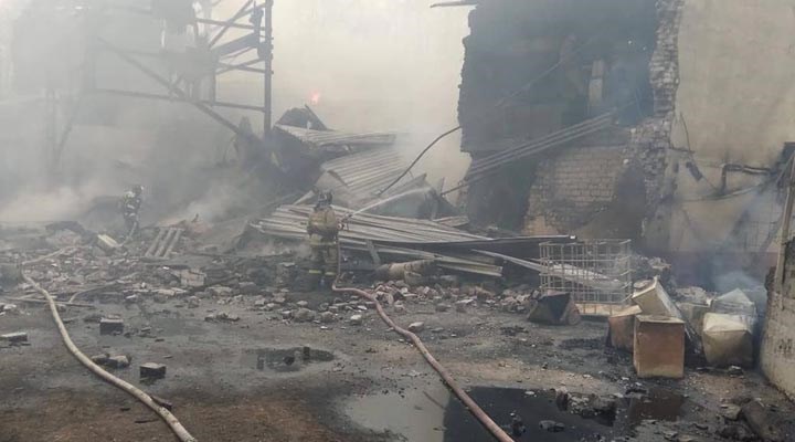 Rusya'da barut deposunda patlama: 17 işçi yaşamını yitirdi
