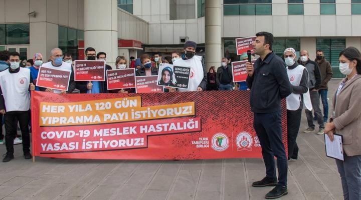 İstanbul Tabip Odası'ndan yıpranma payı ve Covid-19 yasası çağrısı