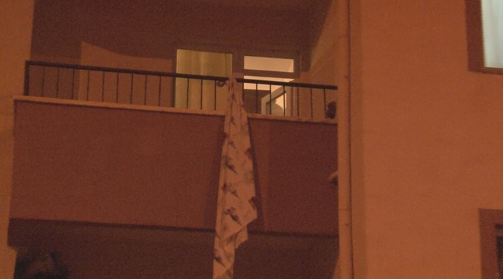 Erkek şiddetinden kaçmak için çarşafla balkondan inmeye çalışan kadın ağır yaralandı
